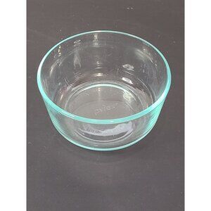 Pyrex Clear Round #7201 Glass Food Storage 1QT 6 1/4"